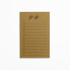 To-do list Calendar Notepad - Kraft