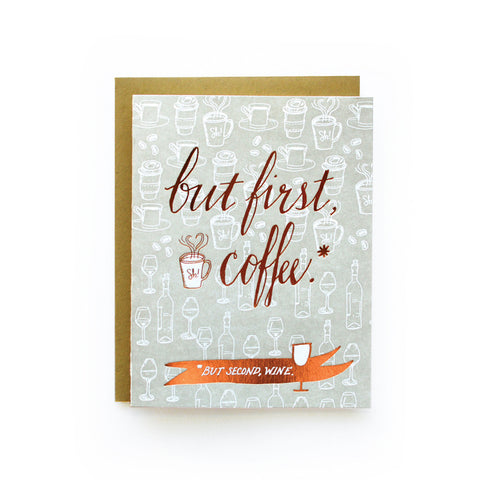 Coffee/Wine
