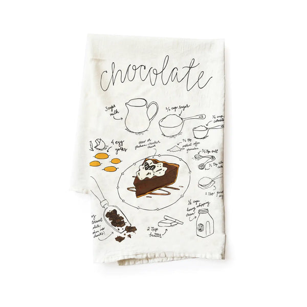 Chocolate Pie Tea Towel