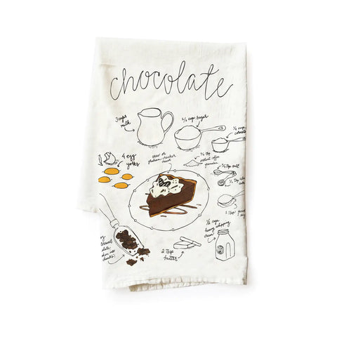 Chocolate Pie Tea Towel