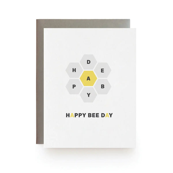 Spelling Bee Birthday Card