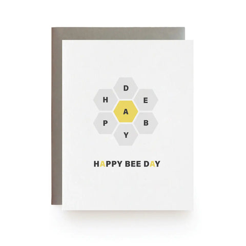 Spelling Bee Birthday Card