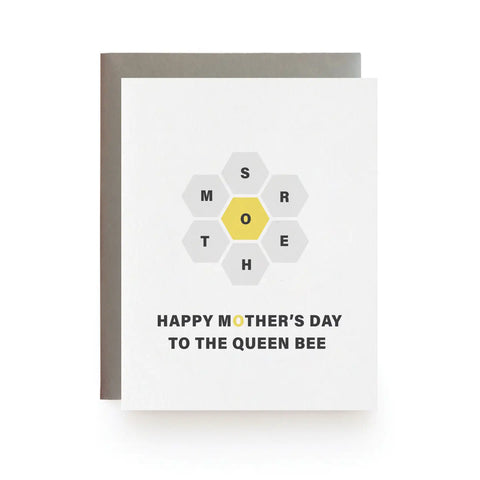 Spelling Bee Mother's Day Card