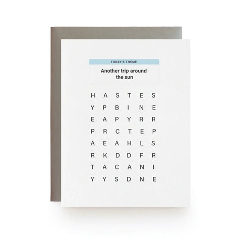 Strands Birthday Card