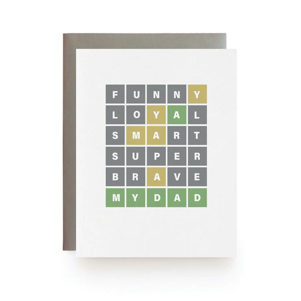 Wordle Father's Day