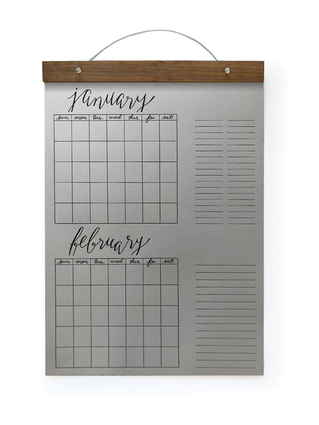 Big Write-In Calendar Refill Pages (Cobblestone)