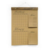 To-do list Calendar Notepad - Kraft