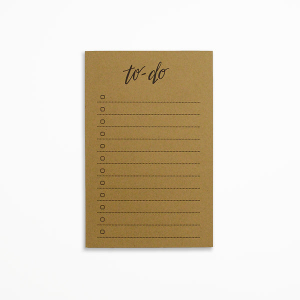 To-do list Calendar Notepad - Kraft