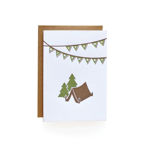 Camping Invitations