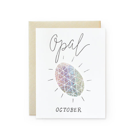 Opal - October