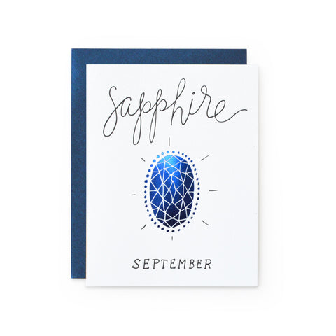 Sapphire - September