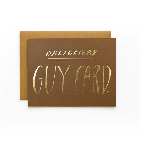 Obligatory Guy Card