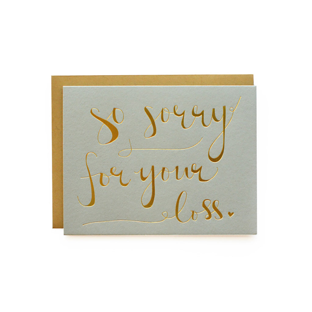 So Sorry for your Loss – Wild Ink Press