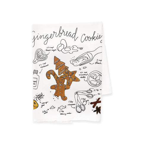 Gingerbread Cookies Tea Towel