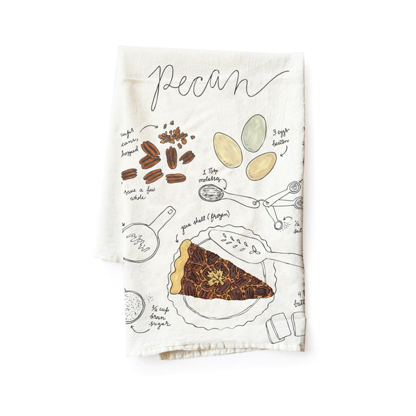 Pecan Pie Tea Towel