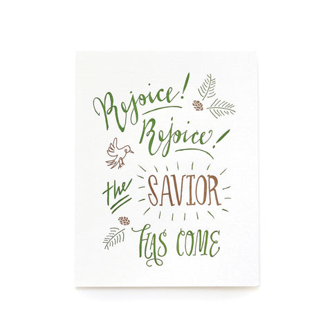 Rejoice! Rejoice! Art Print - matted